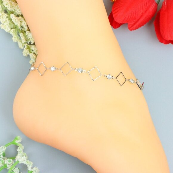 "Handmade Anklet – A Stylish Choice for Women, Thoughtful Gift Idea, EVCH1856 - Picture 6 of 10